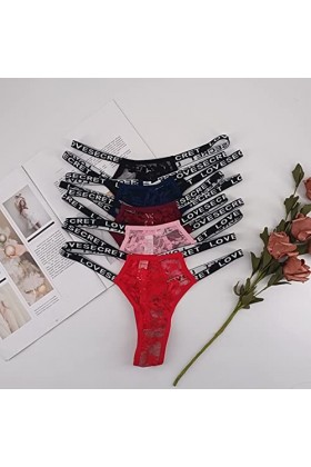 KEIZHUONIQIU Tanga-Strings et T-Back Tangas de Femme Sexy Slips Respirant Dentelle Patchwork Culottes Taille Basse Léopard so