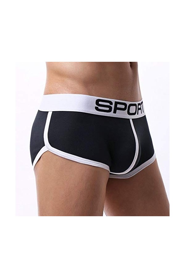 Lingerie Sexy Femme sous-vêtements Sexy pour Hommes Shorts Solid Slip Pouch Soft Cotton Briefs Panties Combinaison Sexy Ouver