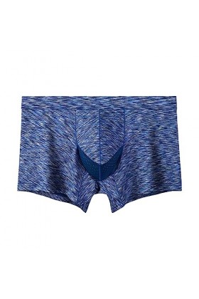 Générique String Homme Sexy Hot Dentelle Slips Boxer Boxers pour Hommes High Slit Respirant Mesh Boxers Large Size Striped Co