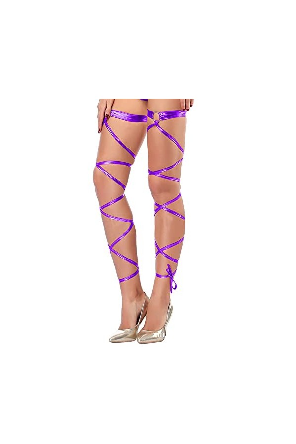 2023 New y23k Style Lingerie Ceinture Femmes Slippery Anneau Imitation Jambe Ceinture Cravate sous-vêtements Sexy Long Sexy C