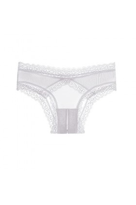 Strings et T-Back Tangas Dames Erothique Slip Confortable en Dentelle Culottes Creux Out Couleur Uni Lingerie Coton Panties