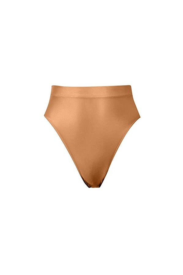 Ncenglings Body Nature Haute Transparente et Sexy et Lisse Chien Bretelles Coffee, XL 