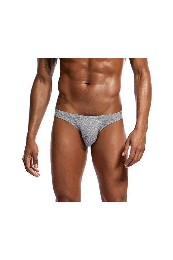 Slip Homme Sexy Coquin Grande Taille Comfort Respirant Tanga Thong ​sous-vêtement Taille Basse Extensible Lingerie Sexy éRoti