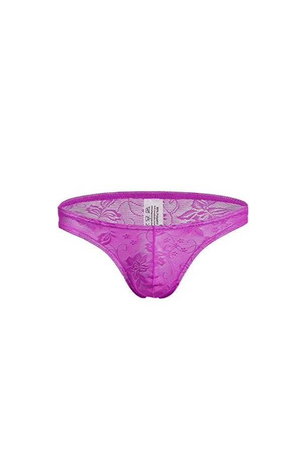 Strings Et Tangas pour Homme Sportif Tanga Thong ​sous-vêtement Élastique Taille Basse Respirant Comfort Lingerie pour Hommes