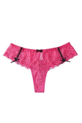 Culottes pour Femmes Mode féminine Sexy Taille Basse Culottes À Nœud Taille Basse Culotte sous Vetements Culottes Culotte Cot