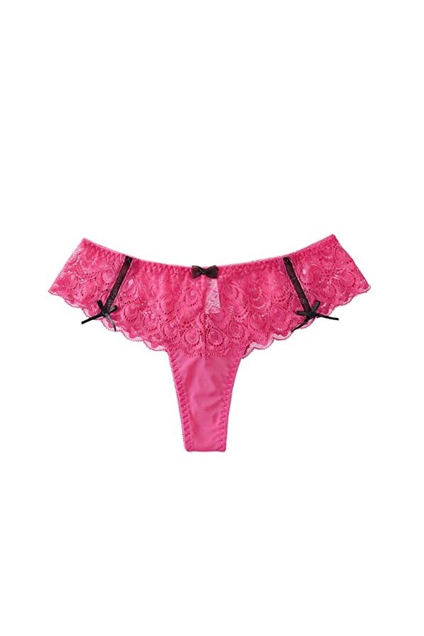 Culottes pour Femmes Mode féminine Sexy Taille Basse Culottes À Nœud Taille Basse Culotte sous Vetements Culottes Culotte Cot