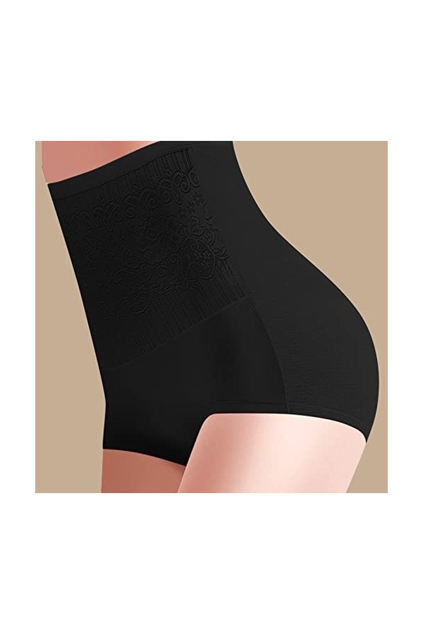 Culotte gainante pour femme - Body sexy - String gainant - Pour femme - Grande taille, Noir , XXL