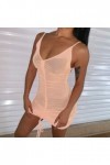 Lingerie Sexy Femme Body et Combinaison Dos en Dentelle Décolleté en V Sexy Teddy Sensuelle Coquin Sexy Ensemble Mesh Sexy Li