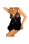 Lingerie Sexy Femme Lingerie Sexy Ensemble Sexy Lingerie Sexy en Dentelle Classique Ensemble de Lingerie Pas Cher sous-Vêteme