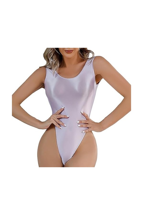 Youyu77 Nuisette Sexy Chic Grande Taille sous-vêtements Amusants pour Femmes, Sexy et attrayants, Visage Brillant, Lisses et 