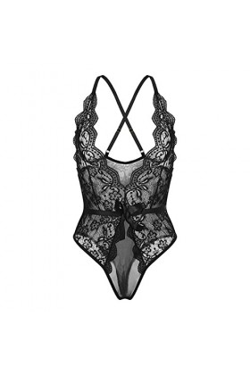 Lingerie Femme Sexy Ensemble Homme Sexy Hot y29k Jumpsuit Taille Femmes Lingerie Dentelle Plus vêtements de Nuit sous-vêtemen