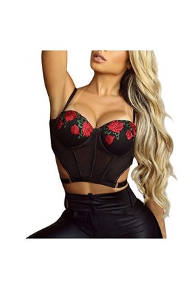 Lingerie Femme Sexy Ensemble Homme Sexy Hot y23k sous-vêtements Femmes découpe Broderie Teddy Strap Lingerie Dentelle Crochet