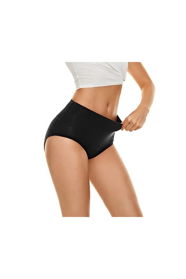 Culottes en Pur Coton et Soie Femme 2023 Nouveau Stretch String Couleur Unie Slips de Absorbante Menstruelle Pantalons Triang