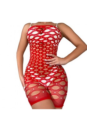 Lingerie Femme Sexy Ensemble Homme Sexy Hot y2*k La Grande Maille Populaire habille la perceuse Faite Main de Point sous-vête