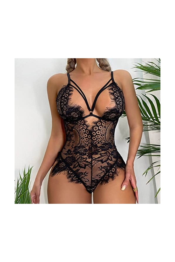 Lingerie Femme Sexy Ensemble Homme Sexy Hot y26k Femmes Mode Lingerie Roleplay Lingerie Sexy Femmes Costumes Rouge Solide Den