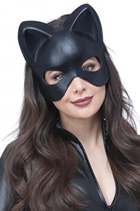 Smiffys Masque pour les yeux de chat noir