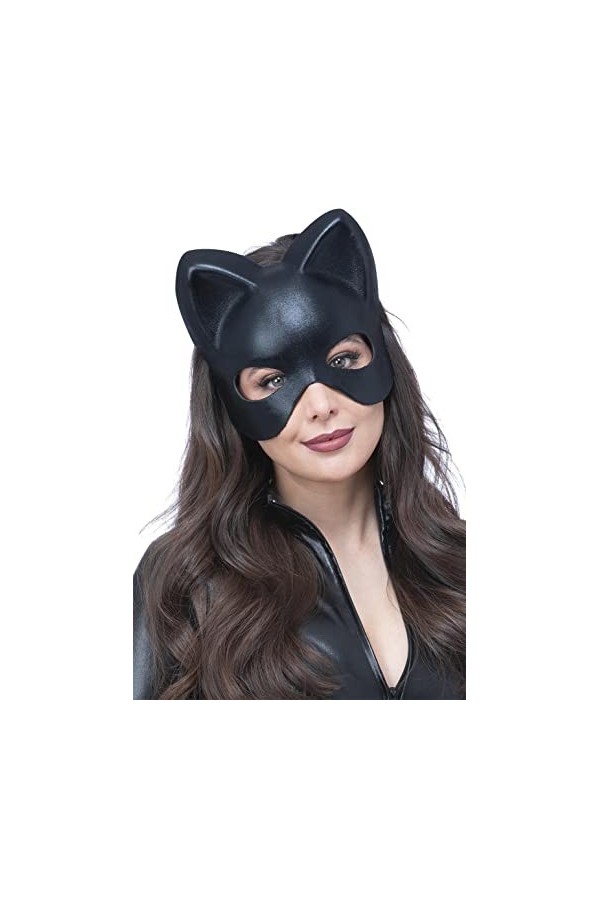 Smiffys Masque pour les yeux de chat noir