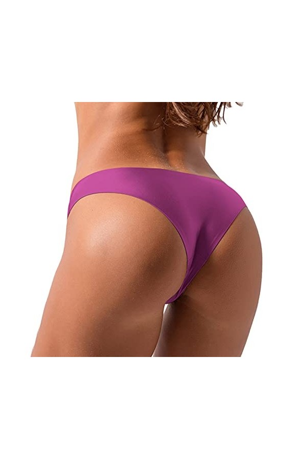 KEIZHUONIQIU Strings et Tangas Femmes en Sexy Slips Chic Dentelle Culotte Taille Basse Invisible Lingerie Tentation Shorty