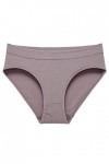 UOWEG Design personnel, couleur unie, design simple et exquis, lingerie sexy pour femme, gris, L
