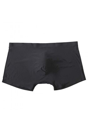 Générique Lingerie Homme Sexy Hot sous-vêtements Sexy à la Mode pour Hommes Pure Color Ice Silk Seamles Pack Pantalon Pyjama 