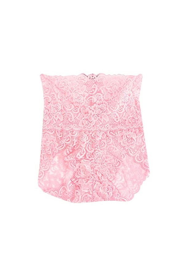 RUITOTP Sexy Dentelle Maille Transparente Femmes sous-vêtements Grande Taille Taille Haute Culotte Culotte Lingerie Ensemble 