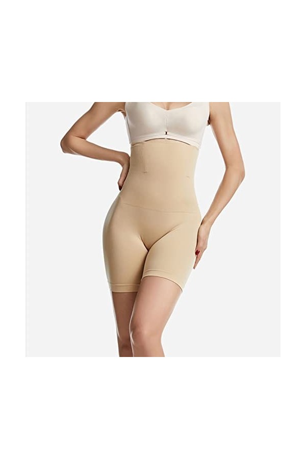 Générique Sculptante Femme Taille Haute String Push up Bodys Tissu Respirant Confort sous-vêtements Spaghetti Strap Gaine Lin