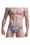 Lingerie Homme Sexy Hot Sous-vêtements solides et respirants casual briefing pour hommes confortables slips pour hommes sous-