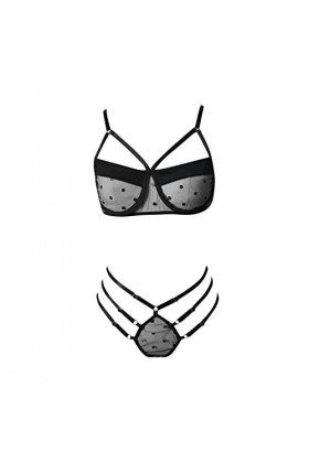 Zannycn Lingerie sexy pour femme - Lingerie sexy - Lingerie sexy - Sous-vêtements pour femme - Grandes tailles - Haut sexy po