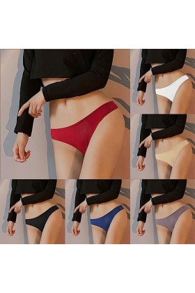 Tanga-Strings et Tangas Dames Hot Slips Confortables Lace Patchwork Culottes Creux Out Léopard Lingerie de Coton Thong