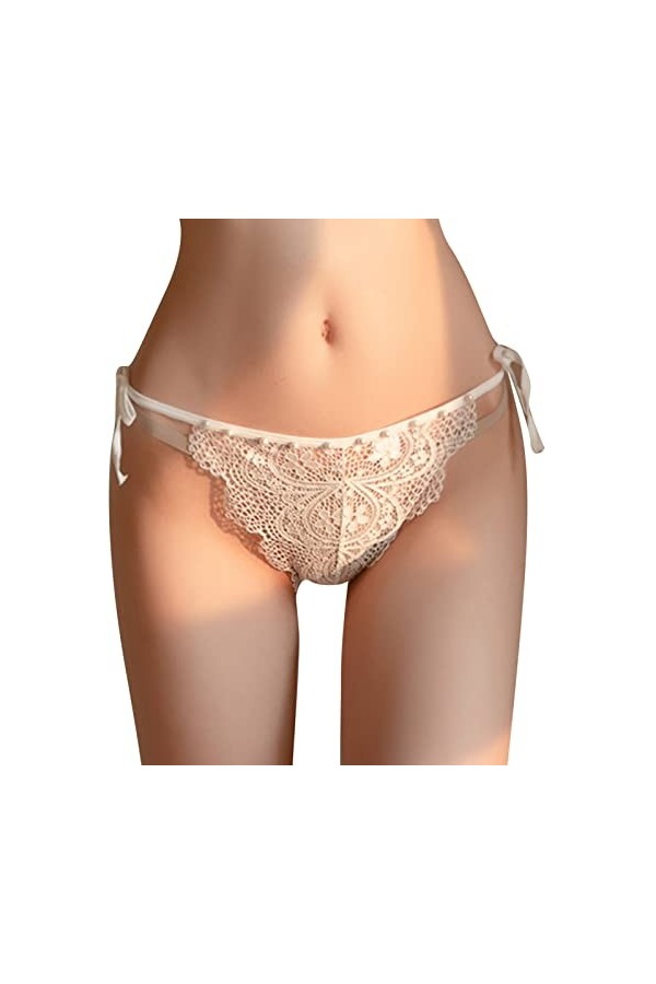liaddkv Body en dentelle pour femme avec fermeture à pression, tenue en peluche, lingerie décolorante, Blanc., XL