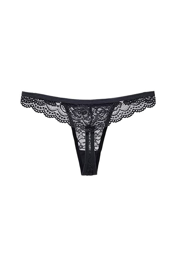 Culotte Dentelle Sexy pour Femme sous Vetements Culotte Femme Taille Midi Confortable Slip Sexy G-String Ficelle Culottes Rem