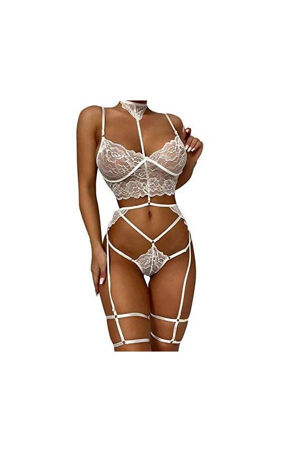Lingerie Femme Sexy Ensemble Homme Sexy Hot y28.k Femmes Nouveau Sexy Dentelle Fleur Soutien-Gorge sans Anneau en Acier Souti