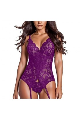 Lingerie Femme Sexy Ensemble Homme Sexy Hot y22k Bodysuit Halter Femme Dentelle Lingerie Sexy Lingerie Set Bowknot Body Trans