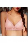 Brassière Femme Sexy Soutien-Gorge en Dentelle Sexy avec Bonnets Ajustables sans Armature Soutien-Gorge Intérieur