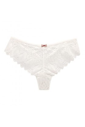 KEIZHUONIQIU G-String et Tangas de Femme Hot Slip Respirant Crochet Dentelle Culotte Creux Out Grande Taille sous Vetement So