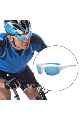 DondPO Lunettes de soleil polarisées pour homme - Rondes - En forme de cœur - Protection UV - Unisexe - Pour festival - Noir 