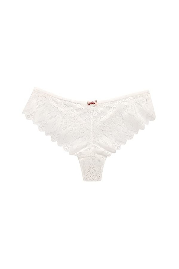 KEIZHUONIQIU G-String et Tangas de Femme Hot Slip Respirant Crochet Dentelle Culotte Creux Out Grande Taille sous Vetement So