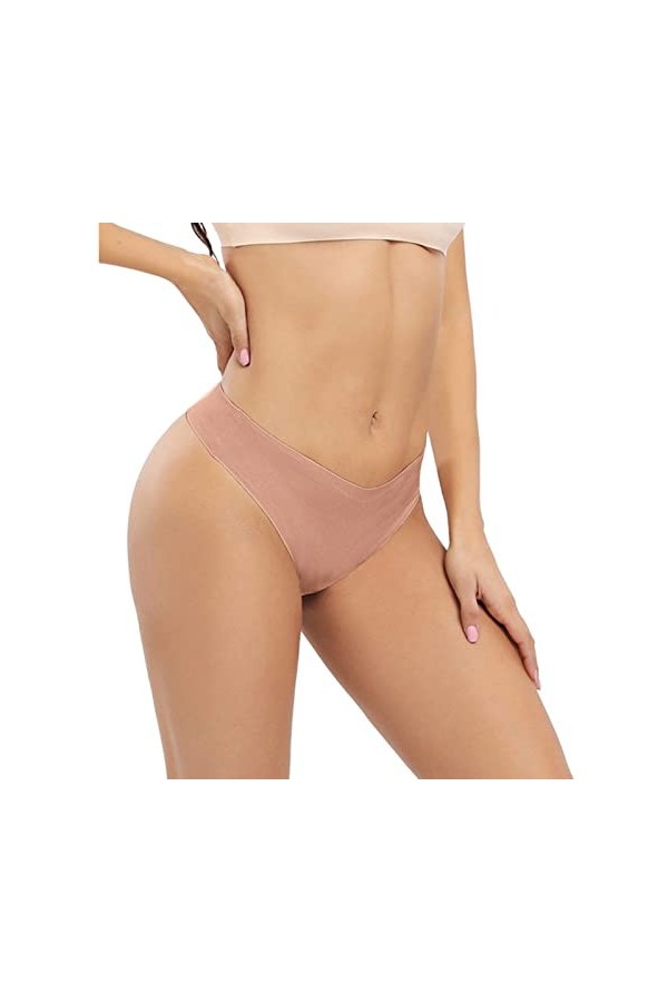 Shorty Femme Stretch Culottes Ouvertes Sexy sous-vêtements Couleur rayé Slips sous-vêtements Femmes Culottes Culotte Coton Se
