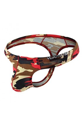 Générique Lingerie Homme Sexy Hot sous-vêtements pour Hommes Ice Silk sous-vêtements Sexy String Sexy pour Hommes Robes en Ti