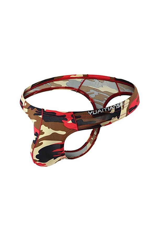 Générique Lingerie Homme Sexy Hot sous-vêtements pour Hommes Ice Silk sous-vêtements Sexy String Sexy pour Hommes Robes en Ti