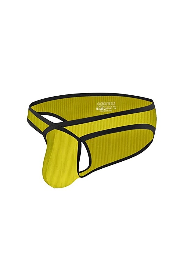 CreoQIJI Sous-vêtements chauds pour homme - Style décontracté - Taille basse - Sexy - En coton - Avec poches - Pour homme, ja