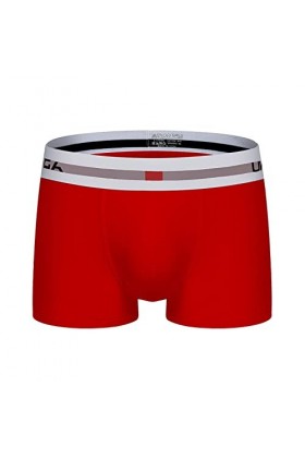 CUTeFiorino Short Homme Sous-Vêtements Taille Basse Bikini Sexy Hommes Culotte Coton Fourchette Haute Excité Ceinture Fine Pe