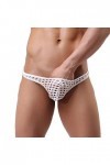 String Homme Sexy Hot Dentelle Slips Boxer Mode Hommes Slips G-String sous-vêtements Bulg Sports Creux Sexy caleçons Pantalon