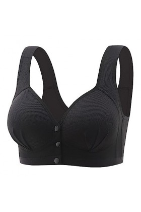Lingerie Femme Sexy Ensemble Homme Sexy Hot y27k Nouveau Bouton Avant Confortable pour Femme sans Anneaux en Acier Grande Tai