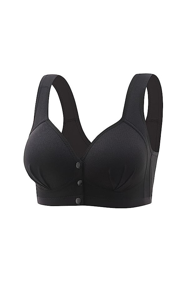 Lingerie Femme Sexy Ensemble Homme Sexy Hot y27k Nouveau Bouton Avant Confortable pour Femme sans Anneaux en Acier Grande Tai
