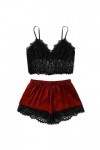 Zannycn Lingerie sexy sexy pour femme - Lingerie sexy - Lingerie sexy pour femme - Lingerie sexy pour femme, Bordeaux, XL