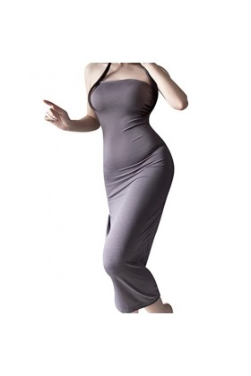 Omen Sexy Secrétaire Lingerie Teacher Play Femmes Costume de chef sexy Robe de nuit avec poches, Gris D, taille unique