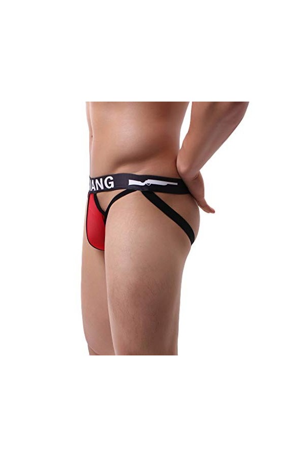 Sous-vêtements de sport pour homme - Sous-vêtements vides - Sous-vêtements sexy et respirants - Confortables - Pour homme, ro