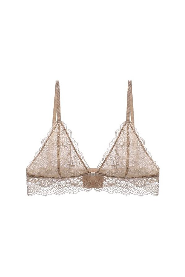 Lingerie Femme Sexy Ensemble Homme Sexy Hot y*2k Bralette en Dentelle avec rallonges Fine Sangle réglable Non rembourrée Sexy