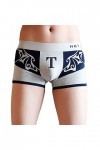 FGUUTYM Boxer homme avec engagement en coton boxer cartoon imprimé sexy quatre saisons boxer taille moyenne, gris, XXXL